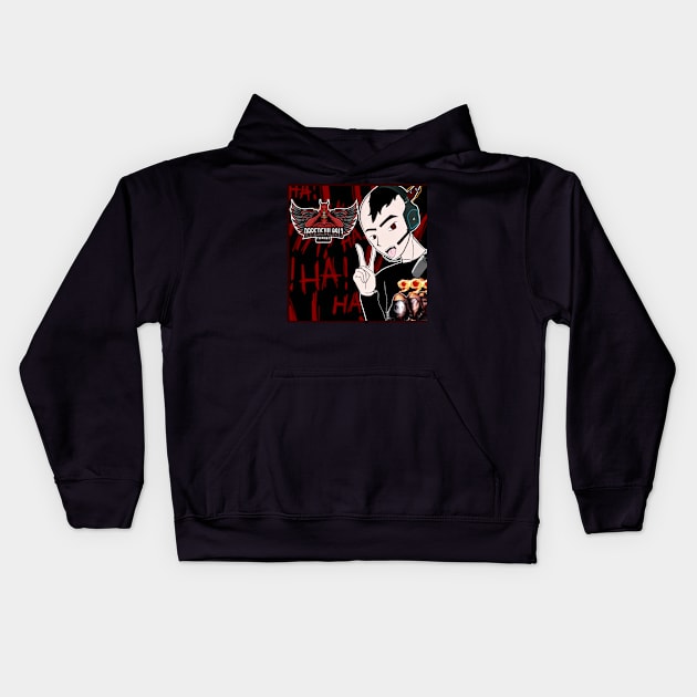 Daredevil0913 Gaming Design 4 Kids Hoodie by Daredevil0913gaming